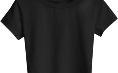 Uwdiohq Top Casual Camicetta Canotta Donna Colore Crop Solid T-Shirt Camicetta da Donna Maglia Taglio Asimmetrico Estiva Semplice Top Basic vestibilità Leggera Maglietta