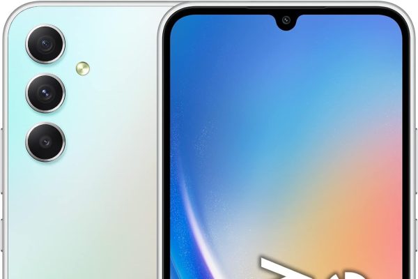 Samsung Galaxy A34 5G Smartphone Android, Display FHD+ Super AMOLED 6.6”, 6GB RAM e 128GB di memoria interna espandibile, Batteria 5.000 mAh, Awesome Silver [Versione Italiana]