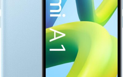 Xiaomi Redmi A1 Smartphone 4G, ampio display HD+ da 6,52″, batteria 5000 mAh, doppia fotocamera 8 MP, 32 GB, colore: blu.