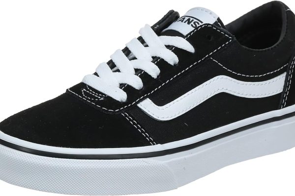 Vans Y ATWOOD (SUEDE)RAVEN/HA, Sneaker unisex bambino