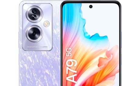 OPPO A79 5G Smartphone, AI Doppia fotocamera 50+2MP, Selfie 8MP, Display 6.72” 90HZ LCD FHD+, 5000mAh, RAM 8(Esp4GB/6GB/8GB)+ROM 256GB (esp1TB), IPX4, Supporto Auto [Versione Italia], Dazzling Purple