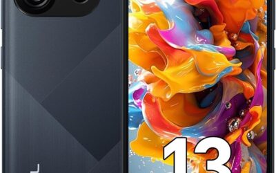 OSCAL Smartphone Offerta, 𝘽𝙡𝙖𝙘𝙠𝙫𝙞𝙚𝙬 FLAT1C Telefono Cellulare 4GB RAM 32GB ROM 256GB Espandibile,6.5″ HD+, 8MP+5MP, 4700mAh, Android 13 Smartphone Dual SIM 4G/BT4.2/5G Wi-Fi/Face ID/OTG