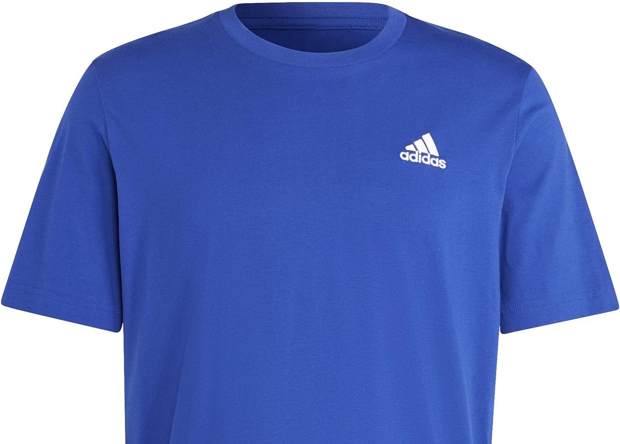 Adidas Mens Essentials Single Jersey Embroidered Small Logo Tee