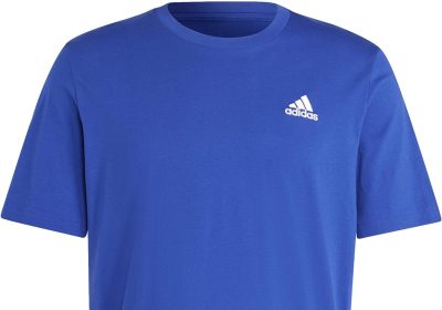 Adidas Mens Essentials Single Jersey Embroidered Small Logo Tee