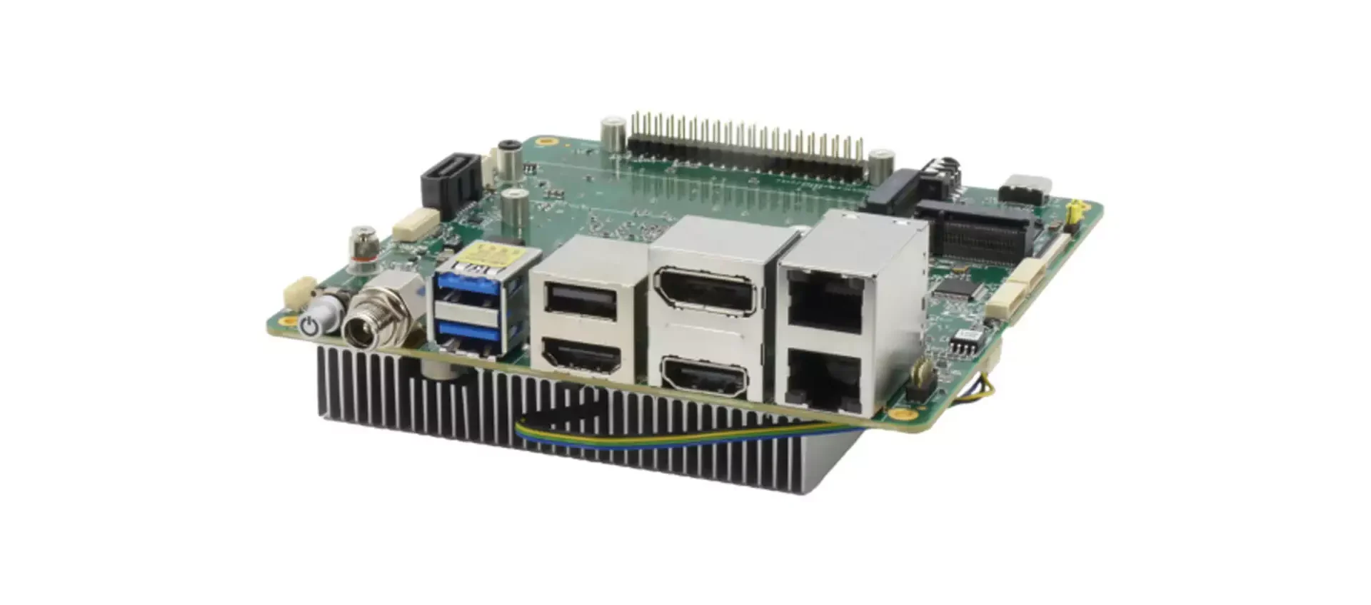 la scheda SBC con CPU Intel Core Ultra