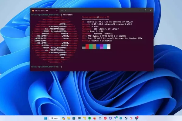 in arrivo un aggiornamento per WSL su Windows 11