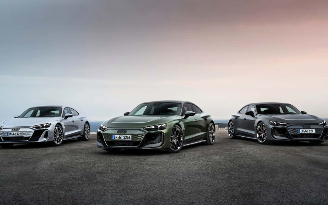 Audi ha presentato la e-tron GT 2024, con due nuove varianti