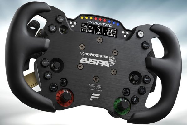 Fanatec Clubsport Wheel Rim GT3 Endurance, un nuovo volante per celebrare la 24 ore di Spa
