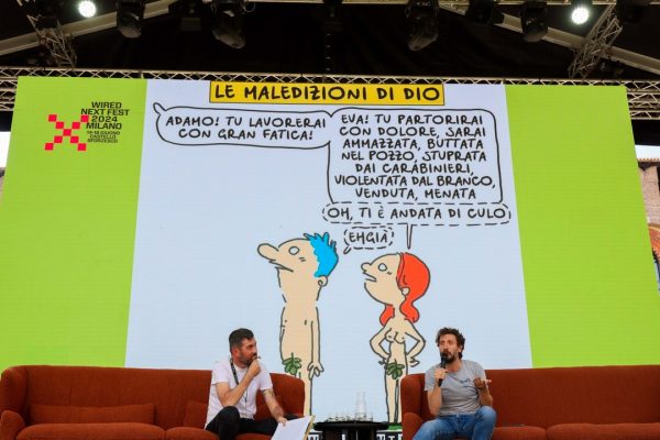 Mario Natangelo al Wired Next Fest 2024 di Milano: “Le cose brutte sono le migliori su cui scherzare”