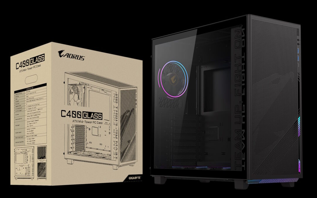 Gigabyte Aorus C400 Glass: compatto e moderno, ma spazio allo storage vecchia scuola!