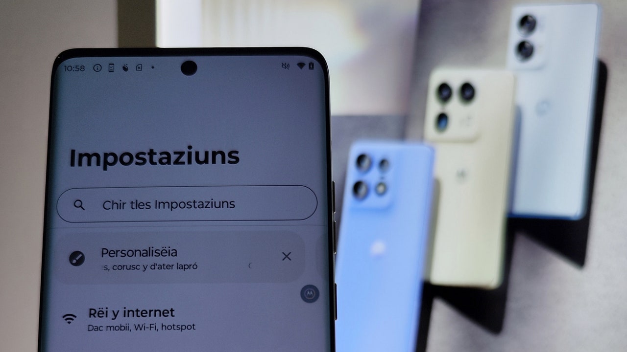 Lo smartphone Motorola che parla ladino
