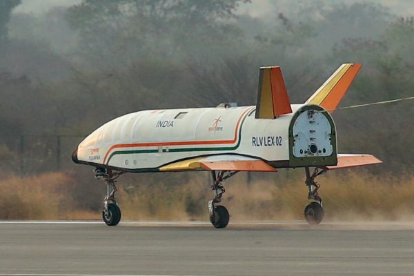 L'ISRO prosegue lo sviluppo di Pushpak, lo spazioplano riutilizzabile senza equipaggio