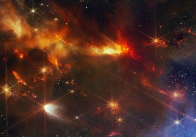 La Nebulosa Serpente è stata catturata dal telescopio spaziale James Webb