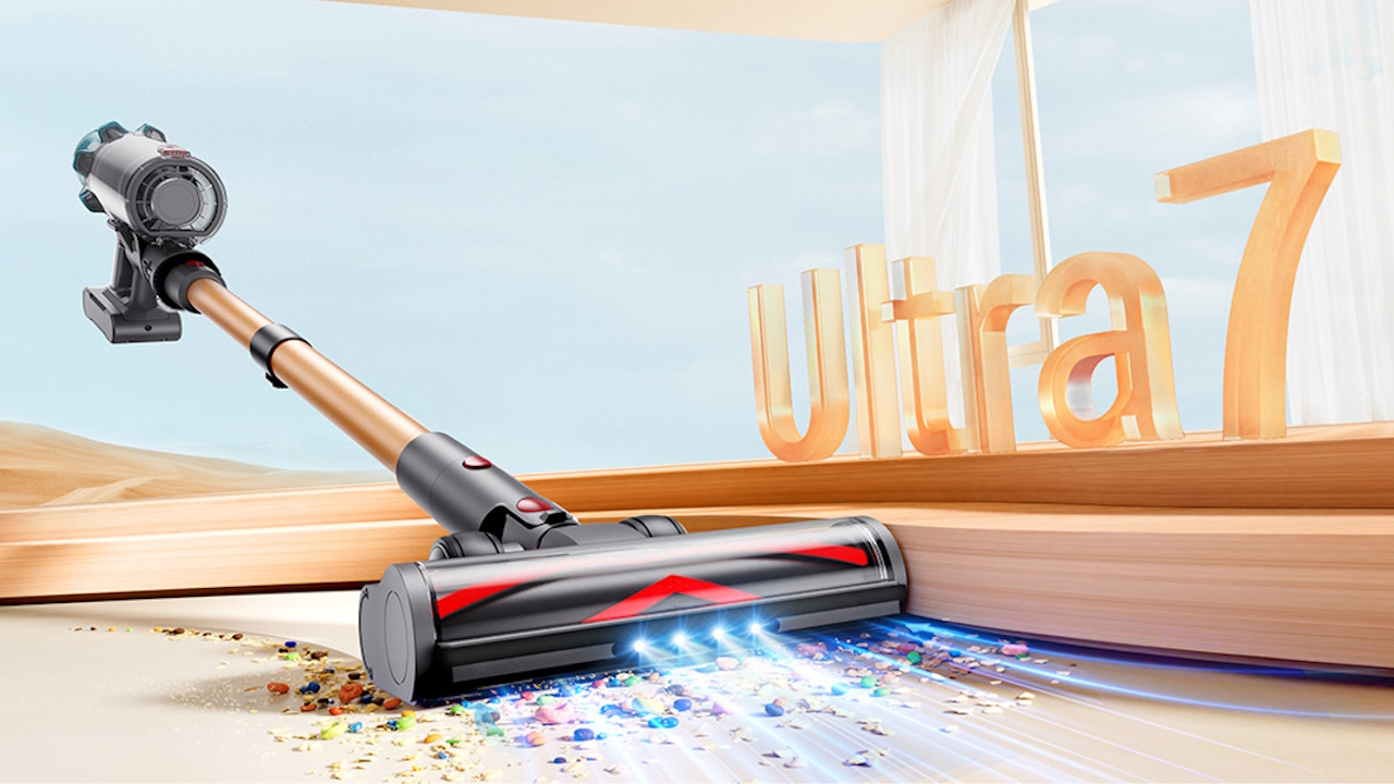 Laresar Ultra 7 torna con un super prezzo: molto potente, scopa elettrica senza fili da 45Kpa/550W oggi a 138€!