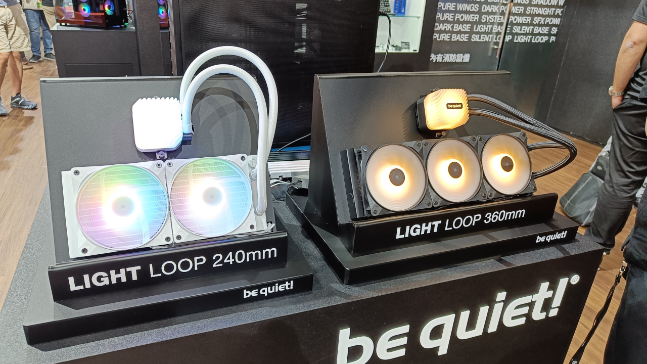Light Loop, Light Base e Dark Rock 5 allo stand be quiet! al Computex