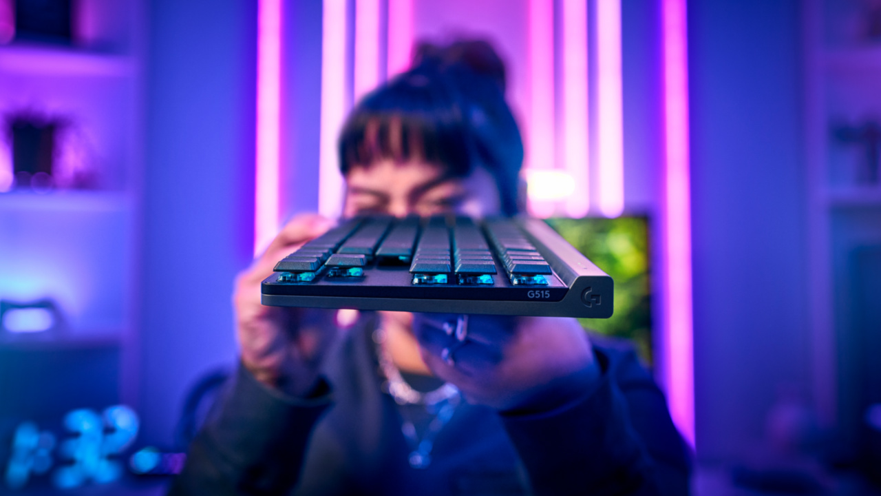 Logitech G515, la nuova tastiera low-profile TKL sfoggia un design accattivante