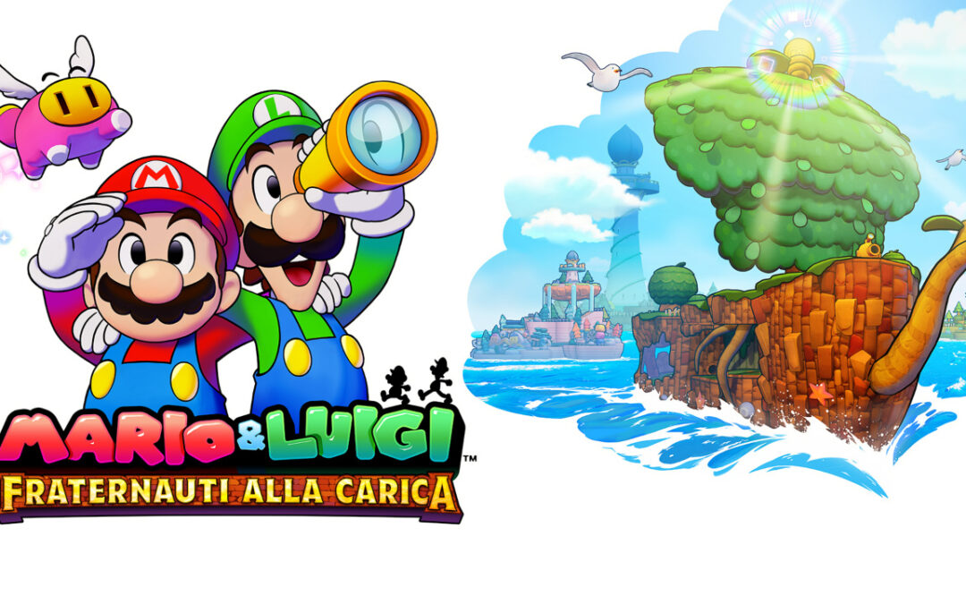 Mario &amp; Luigi: Fraternauti alla carica, su Nintendo Switch a novembre. Ecco il trailer