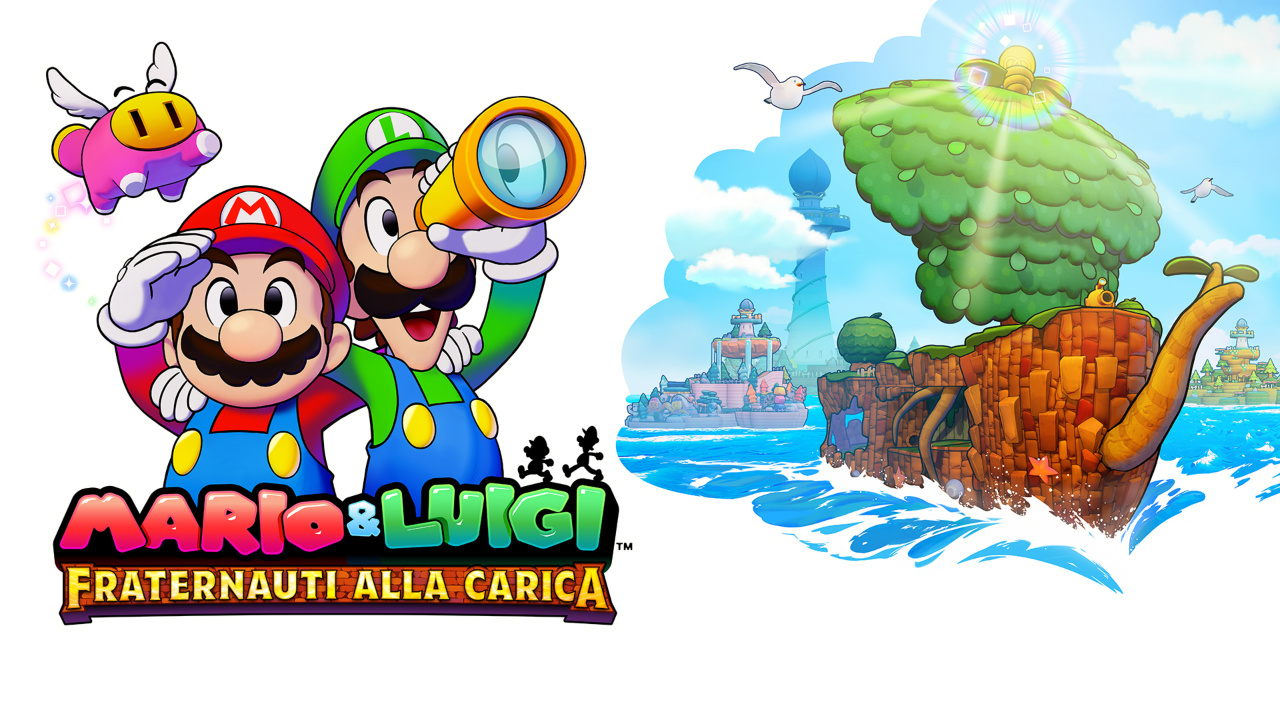 Mario &amp; Luigi: Fraternauti alla carica, su Nintendo Switch a novembre. Ecco il trailer