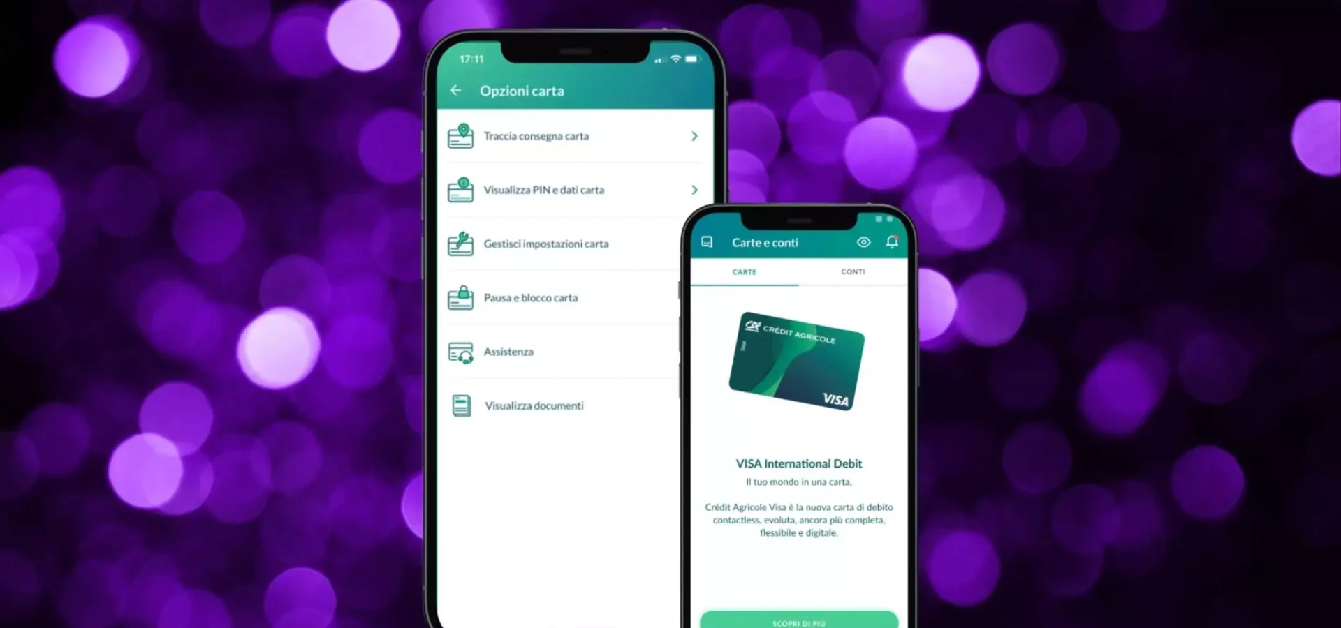 canone zero e puoi richiedere immediatamente la tua carta di credito