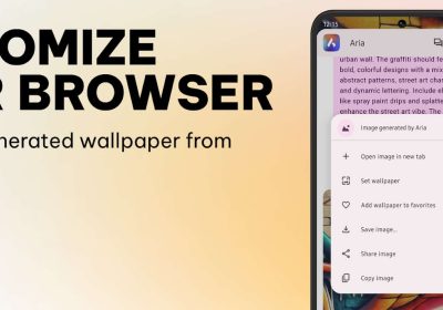 Opera 83 per Android genera immagini con Imagen 2