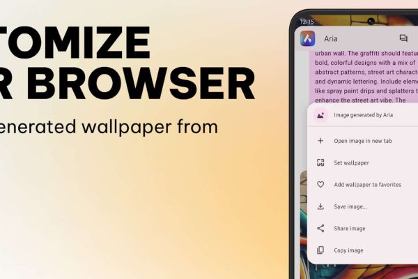 Opera 83 per Android genera immagini con Imagen 2