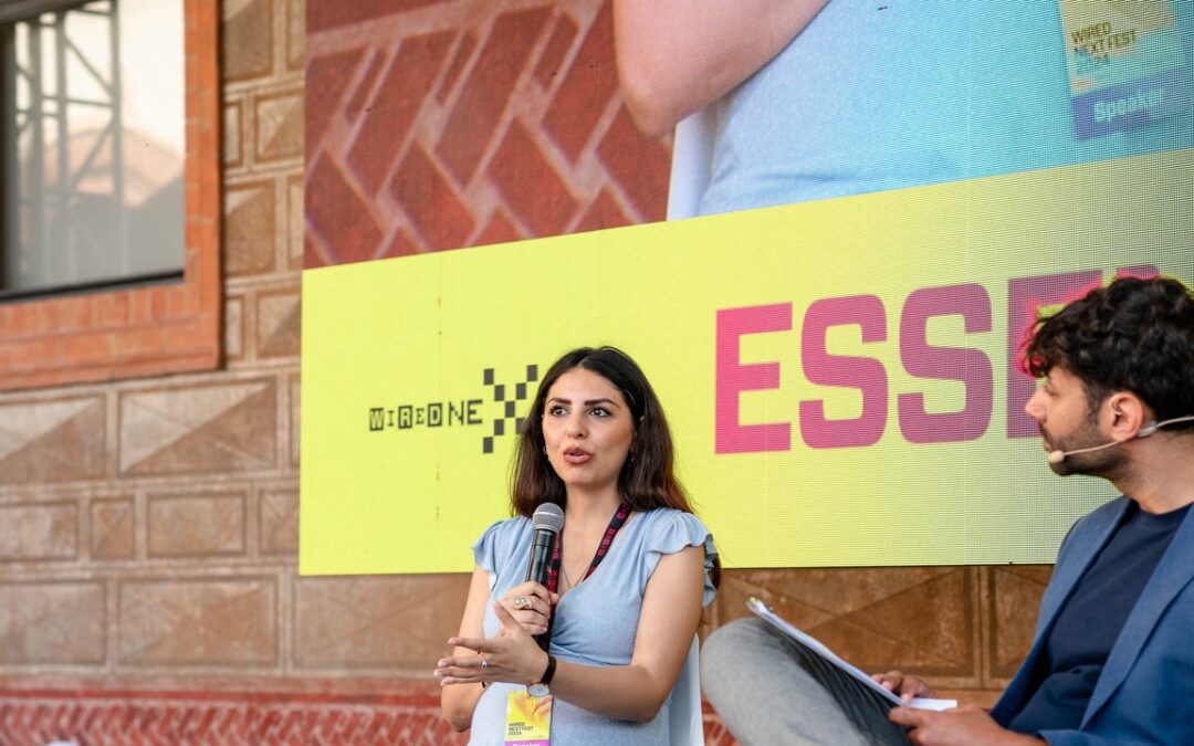 Pegah Moshir Pour al Wired Next Fest 2024 di Milano: “L’Iran considera la minoranze tutte di serie B”