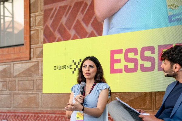 Pegah Moshir Pour al Wired Next Fest 2024 di Milano: “L’Iran considera la minoranze tutte di serie B”