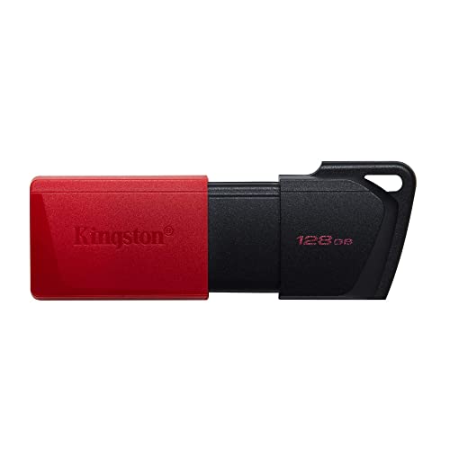 Kingston DataTraveler Exodia M PenDrive USB 3.2 Gen 1 DTXM/128GB – con cappuccio removibile (Nero + Rosso)