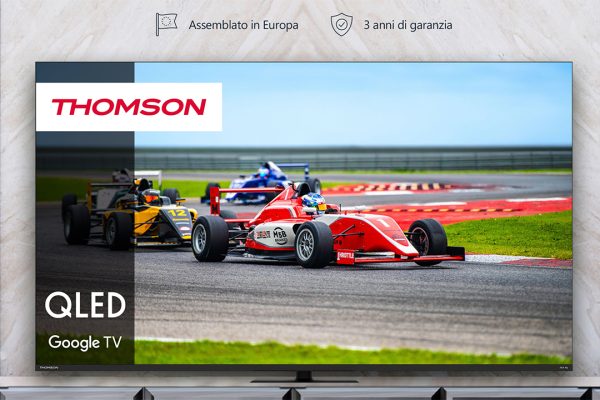 Per gli Europei 2024 si riaffaccia sul mercato anche Thomson: ecco i TV QLED Pro con Google TV