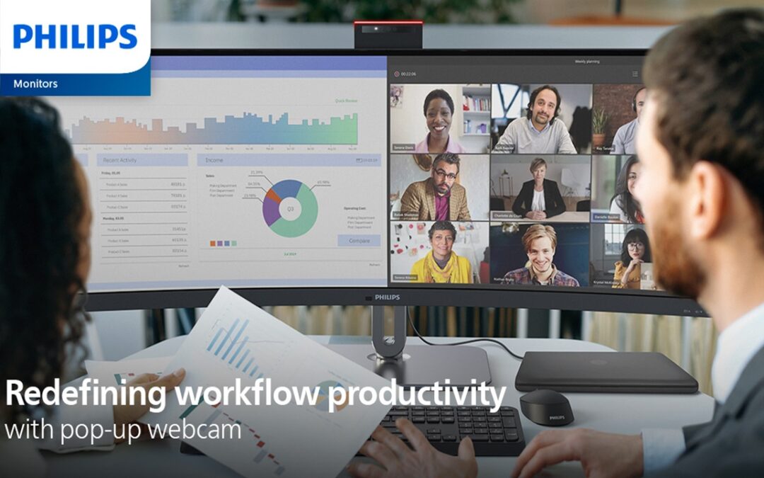 Philips 49B2U6903CH: produttività all'ennesima potenza con webcam integrata