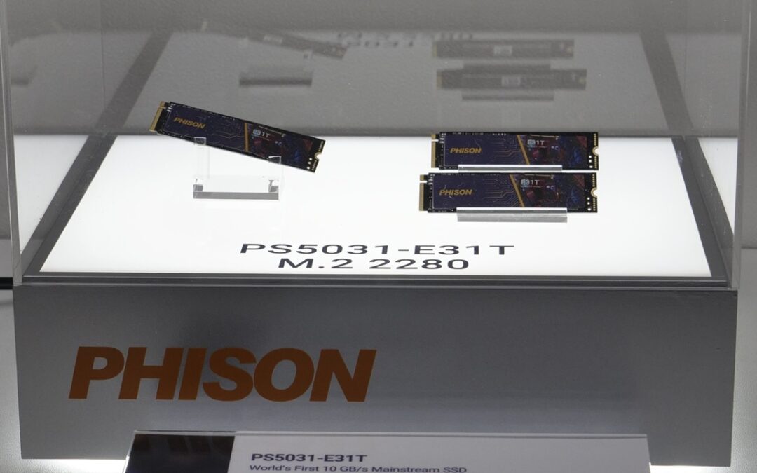Phison PS5031-E31T: nel 2025 arriveranno gli SSD PCIe Gen5 a prezzo popolare
