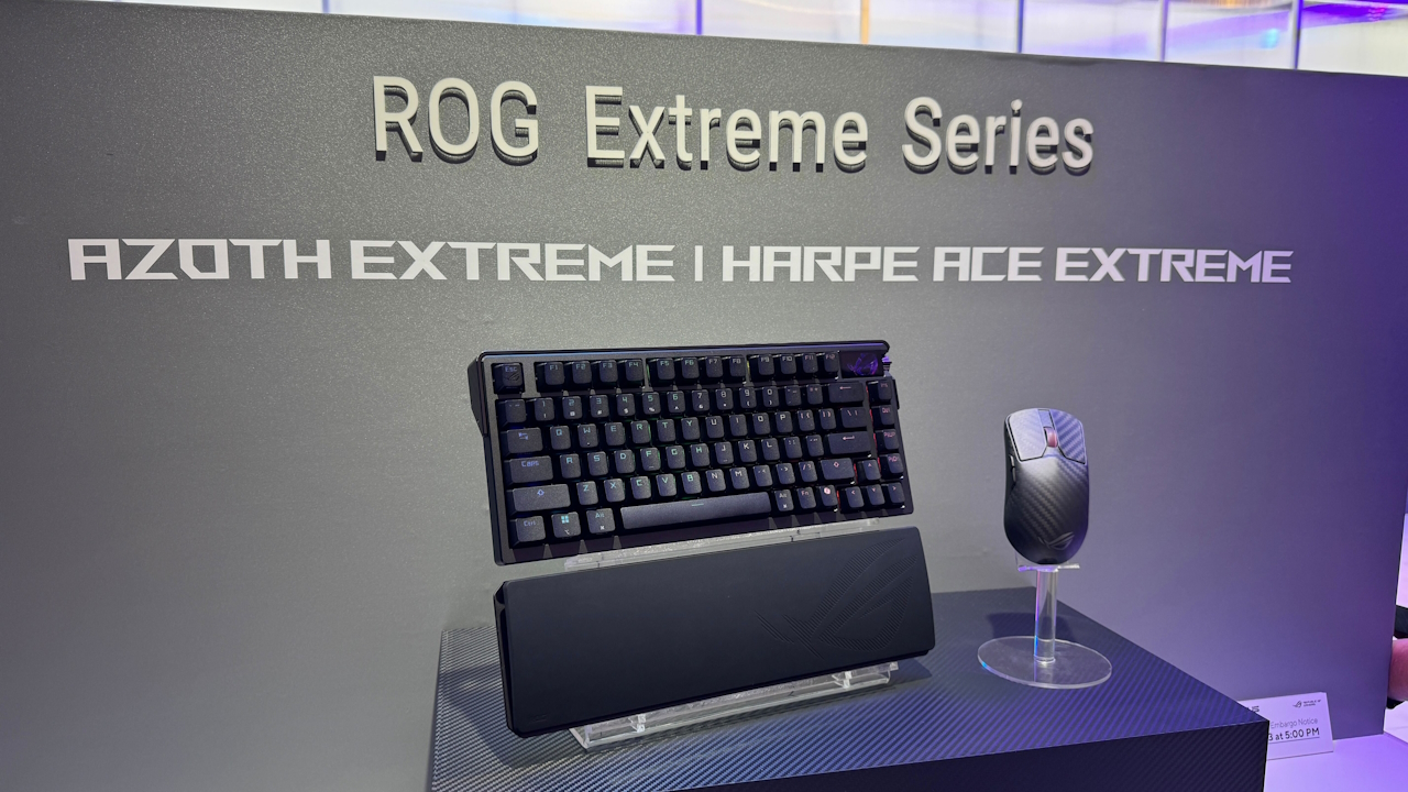 ROG Azoth Extreme e Harpe Ace Extreme: una nuova generazione di periferiche di gioco al Computex
