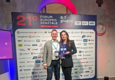 Il Forum Europeo Digitale premia la radiovisione di RTL 102.5