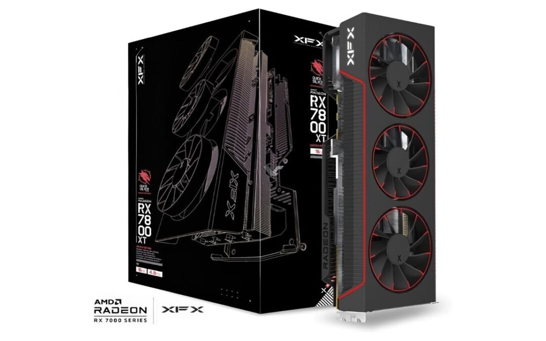Radeon RX 7800 XT e 7900 XTX: XFX rilascia i modelli con ventole hotswap e camera di vapore