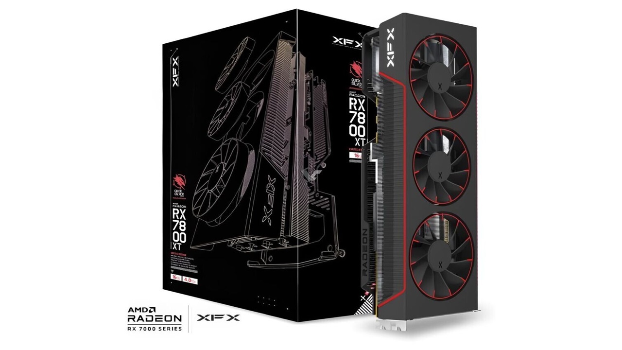 Radeon RX 7800 XT e 7900 XTX: XFX rilascia i modelli con ventole hotswap e camera di vapore