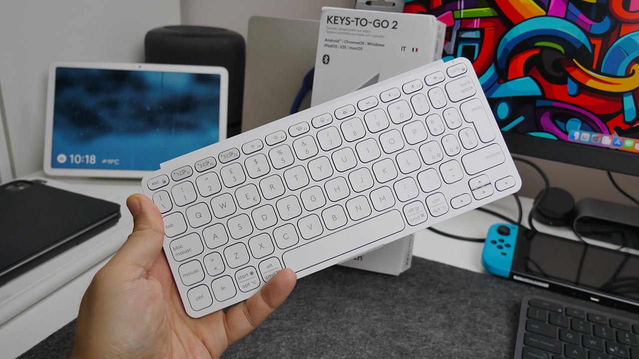 Recensione Logitech Keys-To-Go 2: la tastiera portatile che porterete sempre in giro
