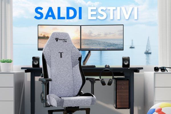 Secret Lab: arrivano le promozioni estive con sconti fino a 200 euro sulle sedie