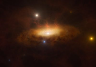 Un buco nero si sarebbe risvegliato nella galassia SDSS1335+0728