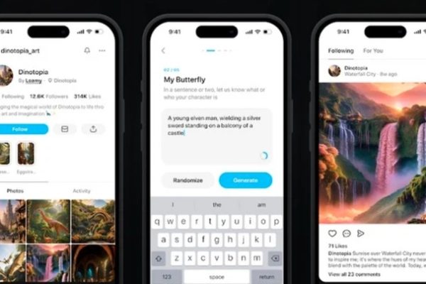 Presentiamo Butterflies, il primo social network dove l’intelligenza artificiale gestisce i profili – Web & Social