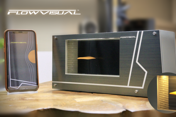 La galleria del vento smart grande come una scatola per scarpe