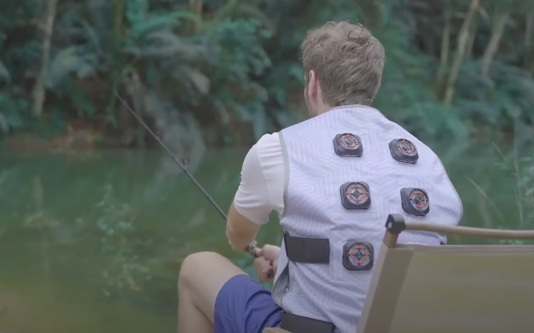 Il gilet con semiconduttore che rinfresca in 3 secondi