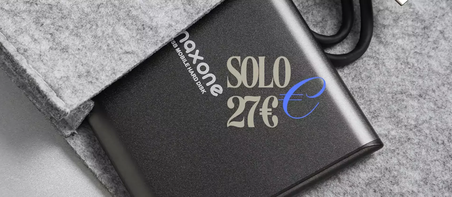 Hard Disk Esterno 500GB a soli 27€: PAZZESCO su Amazon