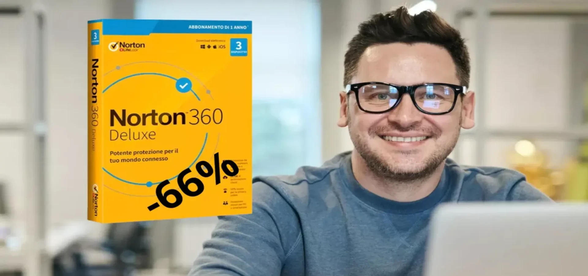 Proteggiti dal ransomware con Norton 360