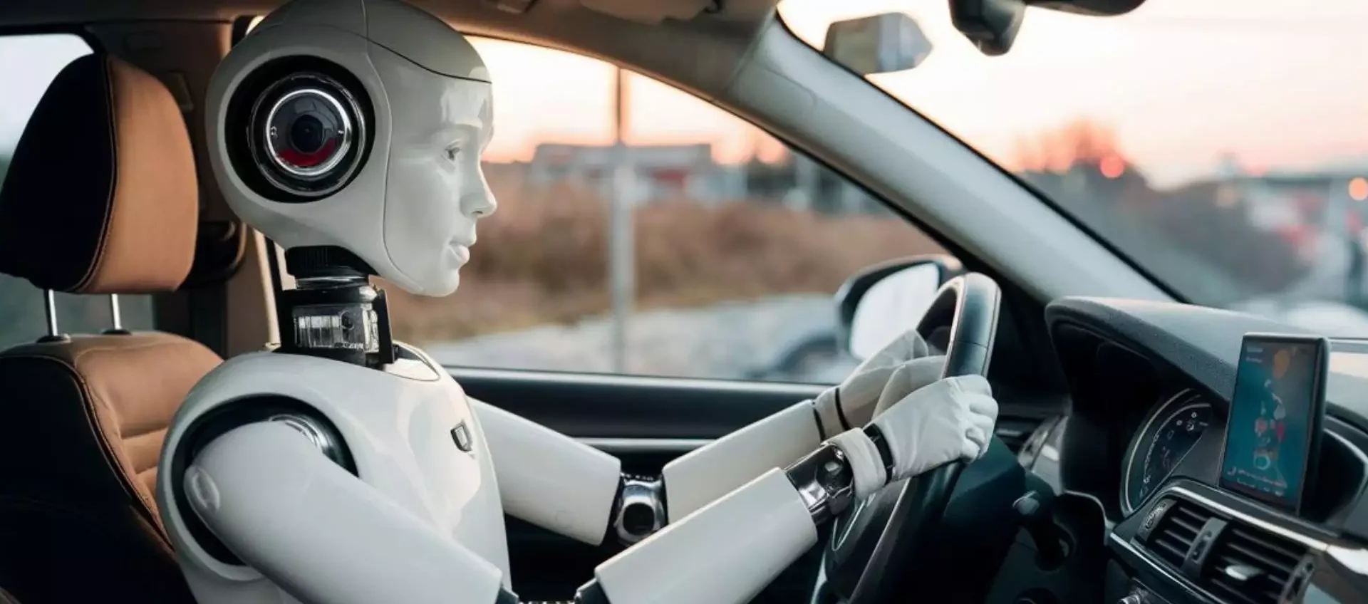 Questo robot umanoide può guidare le auto, più o meno