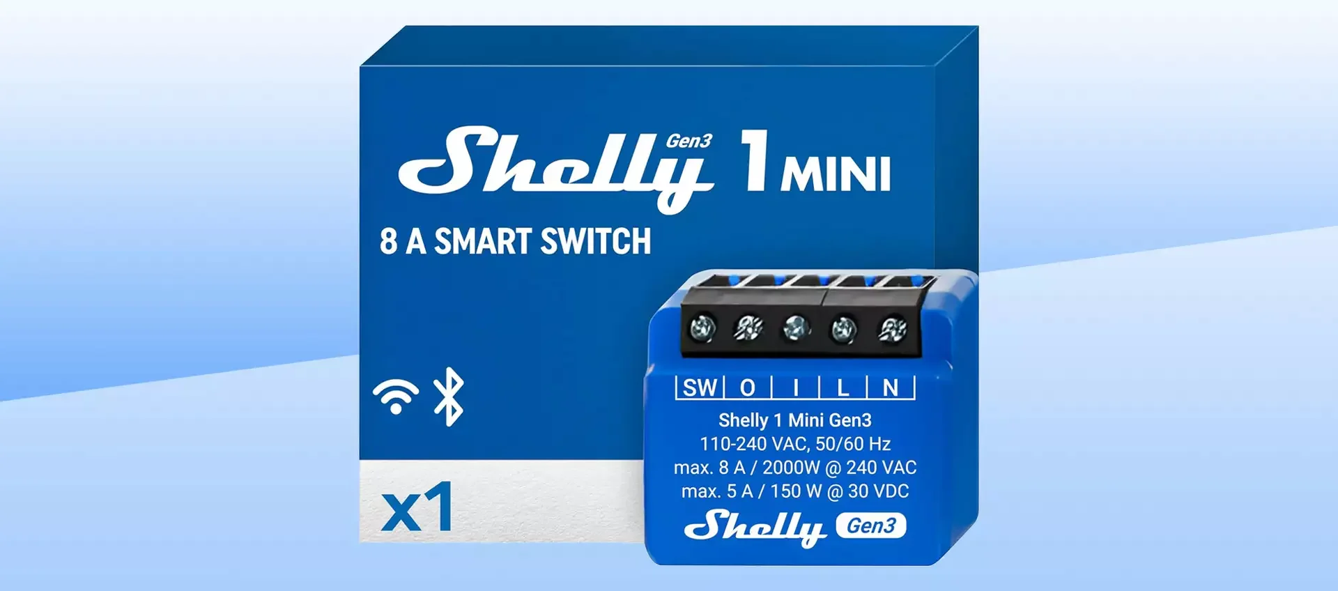 Forte sconto su Shelly Plus 1 Mini Gen3 (relè Wi-Fi): imperdibile