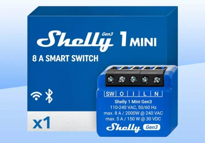 Forte sconto su Shelly Plus 1 Mini Gen3 (relè Wi-Fi): imperdibile
