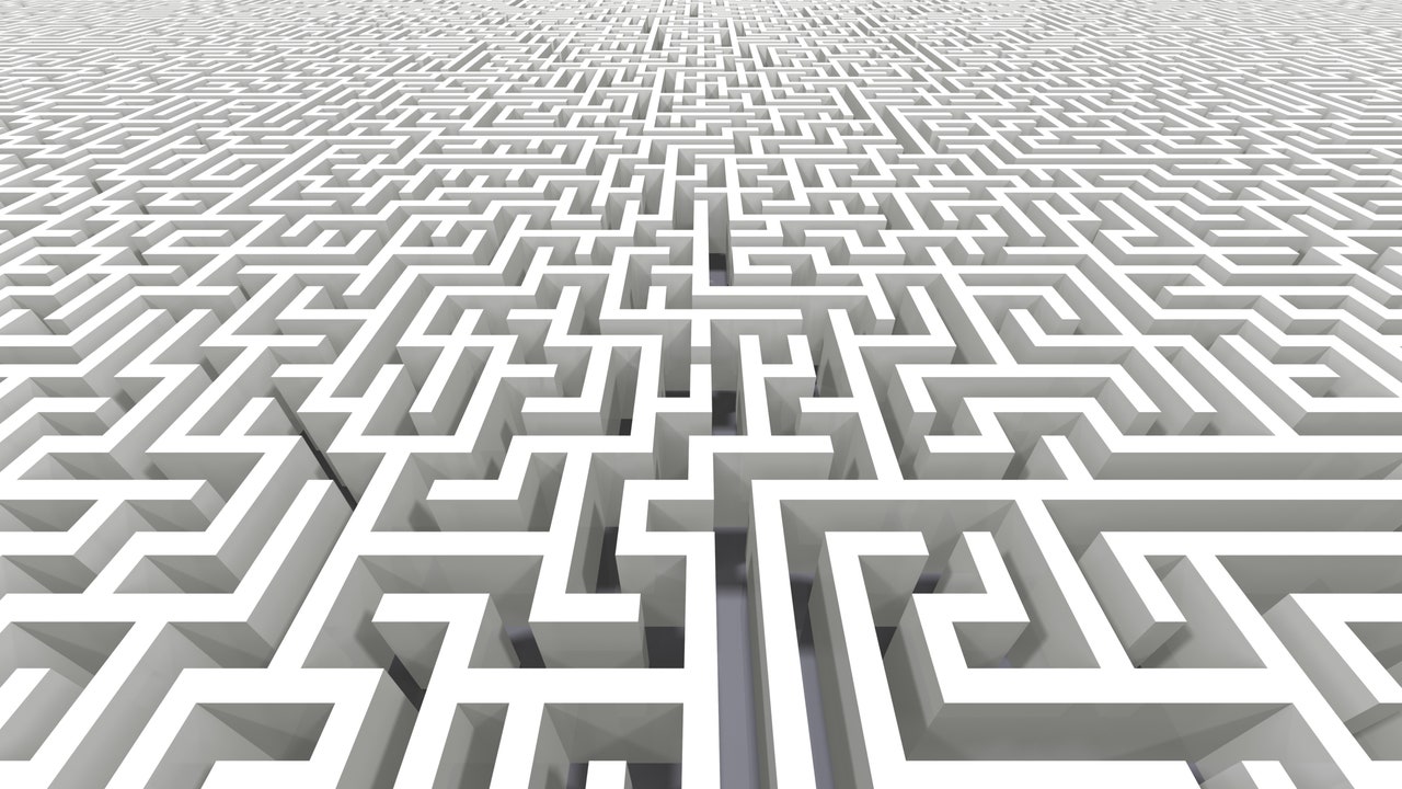 Labirinti difficilissimi da risolvere si nascondono nei quasicristalli