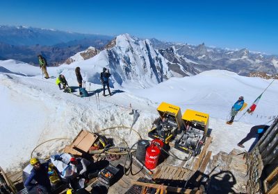 Capanna Margherita, vedere la crisi del clima dal rifugio più alto d’Europa