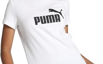PUMA Ess Logo Tee G, T-shirt Bambine e ragazze