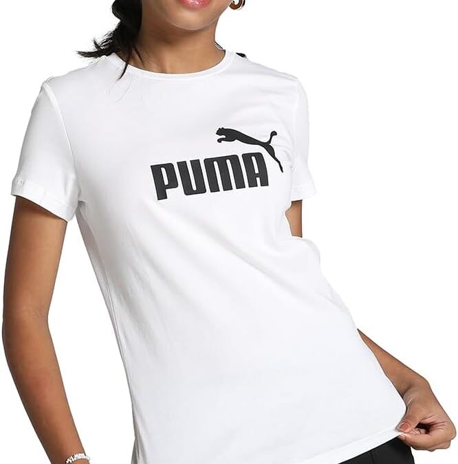 PUMA Ess Logo Tee G, T-shirt Bambine e ragazze